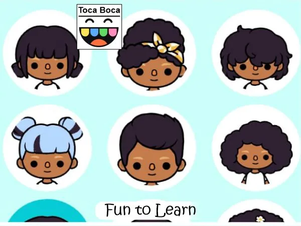 Toca Boca Character Hair