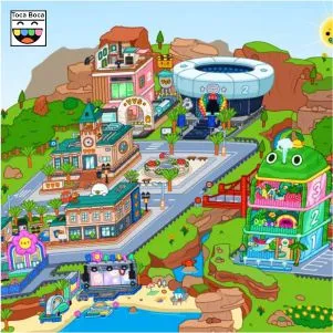 Toca Boca Mod APK Image