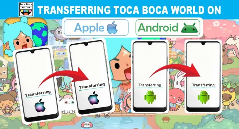 Transferring Toca Boca World Progress